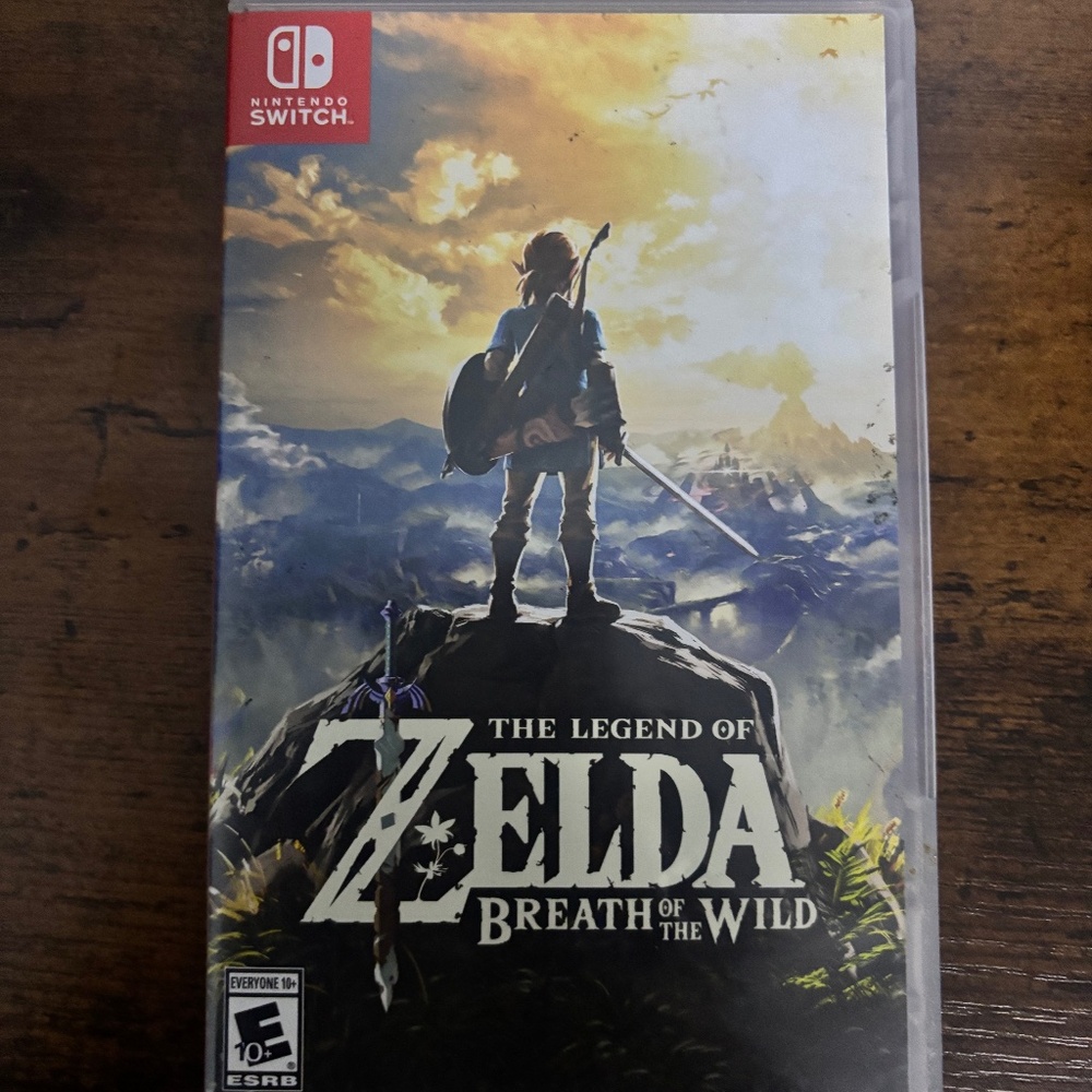 Zelda Breath of the Wild for Nintendo Switch